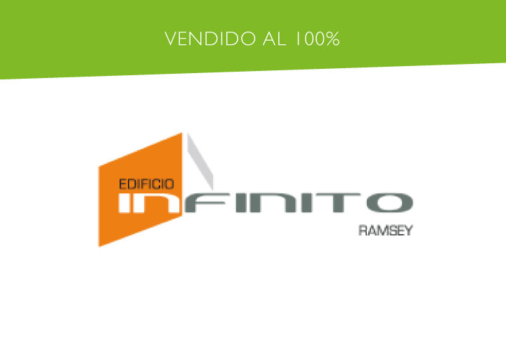 La imagen puede contener: Logo Edificio Infinito Ramsey, Grupo Inzag